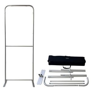 3'W x 96"H EuroFit Straight Wall Hardware Only, Frame and Carry Case. Graphics are not included