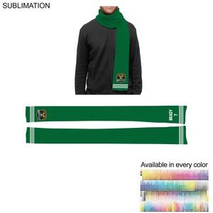 Team Scarf With Team logo (Included) And Personalization (Extra), 6x60, Sublimated 2 sides
