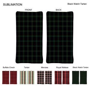 Stock Plaid Design Ultra Soft and Smooth Microfleece blanket, 30"x60", Sublimated 2 sides