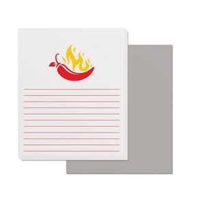 50 Page Note-Pads with 2 Custom Colour Imprint (3.5"x4.25")
