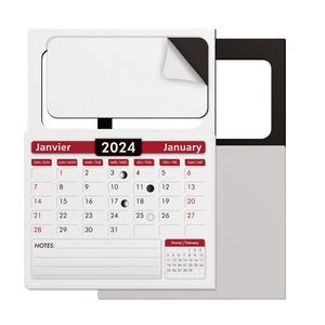 Blank Magnet with Calendar Pad Combination (2"x3.5")