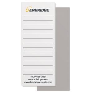 50 Page Note-Pads with 2 Custom Colour Imprint (2.75