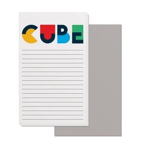 50 Page Note-Pads with 2 Custom Colour Imprint (3"x5")