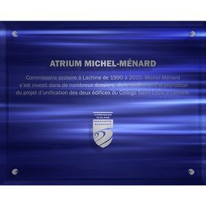 Strata Background Themed Award Plaque (8