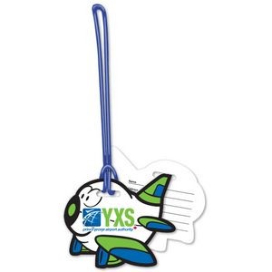 Custom Write-On Luggage Tags .020 Plastic (7 sq/in) Full Colour - 6