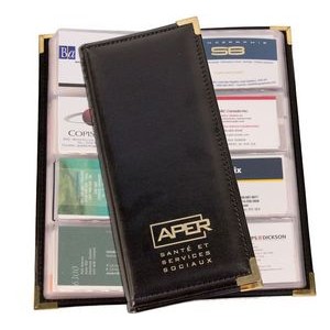 Business Card Holders in Leatherette "A" (96 Cards)