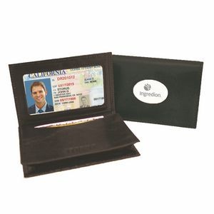 Smart Card Case Leather - Black