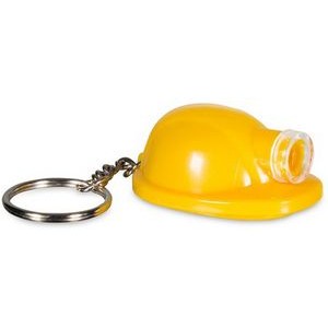 Construction Hat LED Keychain