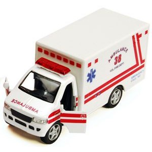 5" Ambulance w/Decal