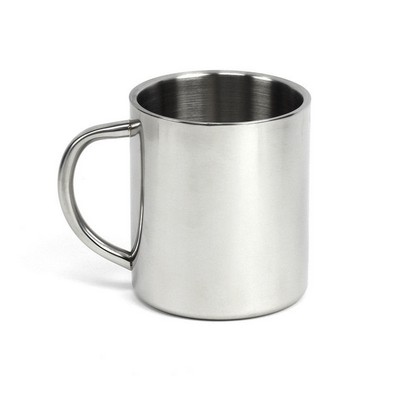9 Oz. Stainless Steel Mug w/ C Handle