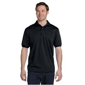 Hanes® Adult EcoSmart® Jersey Polo Shirt