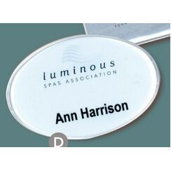 Oval Encore Name Badges (2 1/2"x1 3/4")