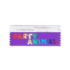 Party Animal Stk A Rbn Violet Ribbon Prism Imprint