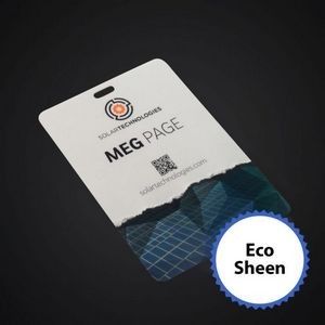 3-1/2 x 2-1/4 Prem Event Badge-Eco Sheen