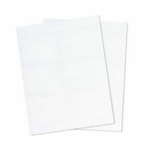 Recycled Name Tag Paper Insert - Blank (4"x3")