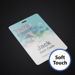 3-1/2 x 2-1/4 Prem Event Badge-Soft Touch