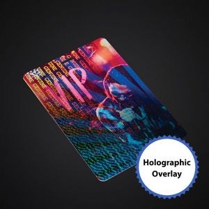 3-1/2 x 2-1/4 Prem Event Badge-Holographic