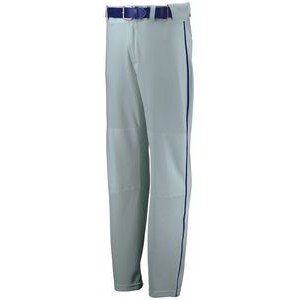 Youth Open Bottom Piped Baseball Pant