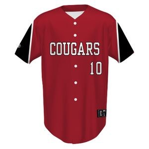 Holloway Youth Freestyle™ Sublimated Full-Button Baseball Jersey