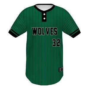 Holloway Youth Freestyle™ Sublimated Pin-Dot 2-Button Baseball Jersey