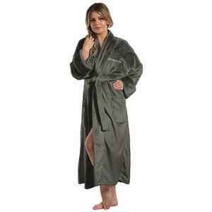50" Super Soft Micro Fleece Shawl Collar Robe (Blank)