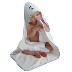 30" x 30" Hooded Baby Towel Terry Loop (Blank)