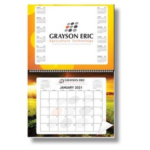 Dry Erase Magnet Calendar w/Tear Off Months
