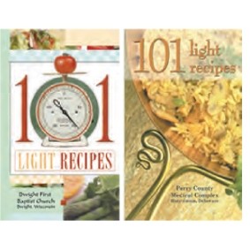 101 Light Recipes Promotional Cookbook