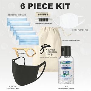 6 Piece Ppe Kit