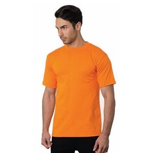 Unisex Bayside® 50/50 Pocket Crew T-Shirt