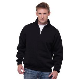 Unisex Bayside -Zip Fleece Pullover