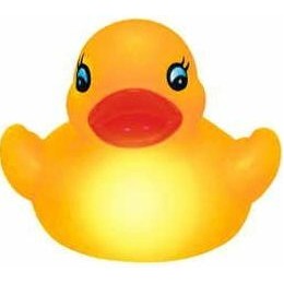 Rubber Transparent Twinkling Son Duck