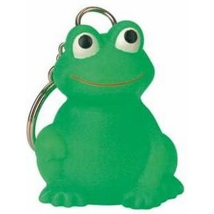 Rubber Mini Frog Key Chain