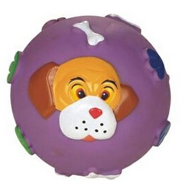 Rubber Cutie Pooch Dog Ball