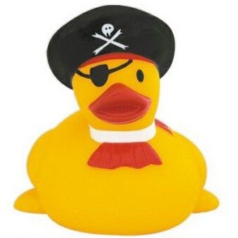 Rubber One-Eyed Pirate Duck©