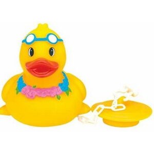 Rubber Sunny Duck w/ Bathtub Plug©