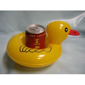 Inflatable Duck Drink Holder
