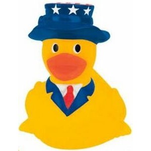 Mini Rubber Patriotic Duck