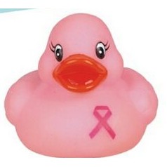 Rubber Pretty Pink Bow Duck©