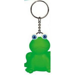 Rubber Smart Frog Key Chain