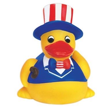 Rubber Patriotic Duck©