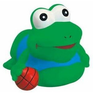 Rubber Basketball Frog (3 3/4