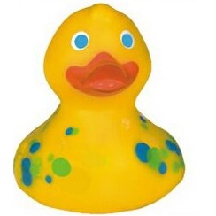 Rubber Cute Lottie Dottie Duck