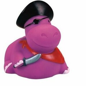Rubber Pirate Hippo