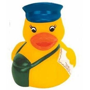 Mini Rubber Mailman Duck©