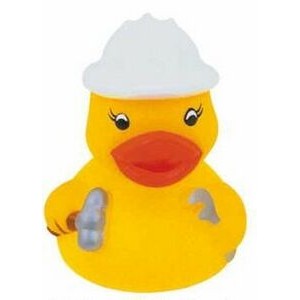 Mini Rubber Construction Worker Duck©