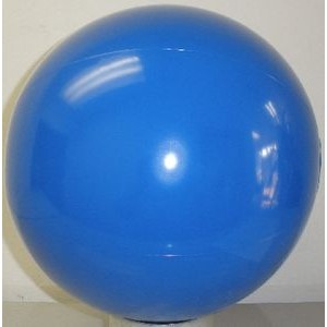 36" Inflatable Solid Blue Beach Ball