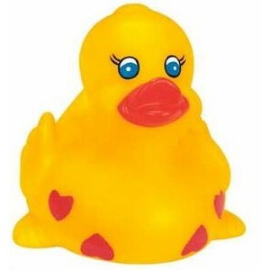 Rubber Sweet Heart Duck