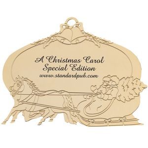 Horse & Sleigh Holiday Ornament