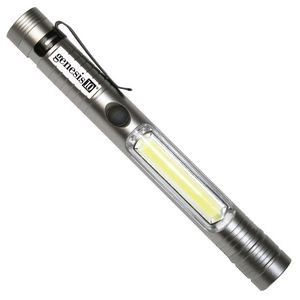 Aluminum Pocket LED Flashlight & COB Floodlight